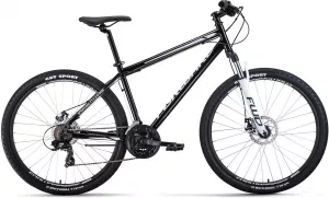 Велосипед Forward Sporting 27.5 1.2 disc 2021 (черный/серый) фото