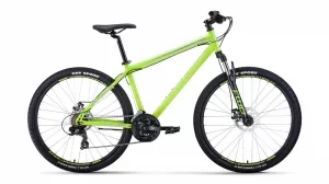 Велосипед Forward Sporting 27.5 2.2 disc р.17 2021 (зеленый) фото