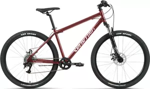 Велосипед Forward Sporting 27.5 2.3 D р.17 2022 (темно-красный/серебристый) фото