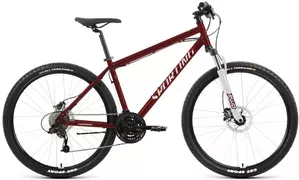 Велосипед Forward Sporting 27.5 3.2 HD р.19 2023 (темно-красный/серебристый) фото