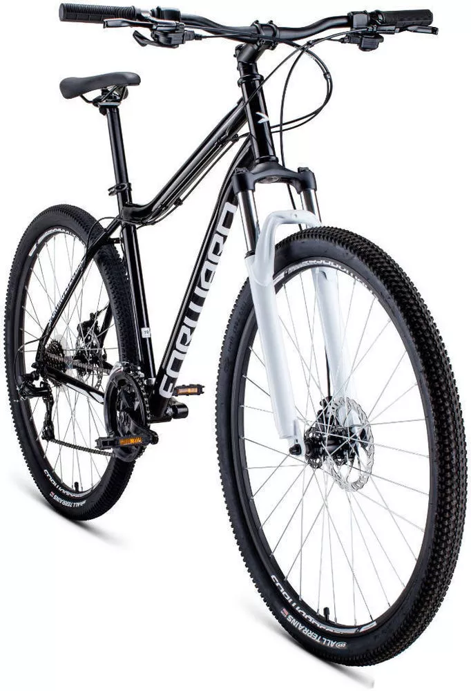 Велосипед Forward Sporting 29 2.0 disc р.17 2021 (черный/белый) фото 2