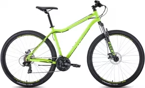 Велосипед Forward Sporting 29 2.0 disc р.19 2020 (зеленый) фото