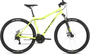 Велосипед Forward Sporting 29 2.2 D р.17 2022 (светло-зеленый/черный) фото
