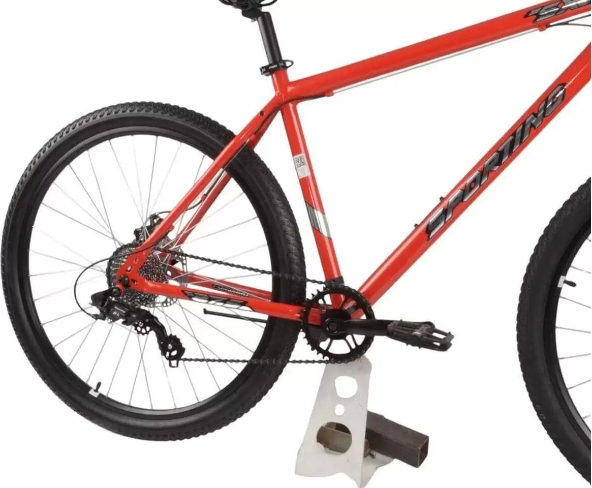 Велосипед Forward Sporting SX 27.5 р.19 2025 (красный/серебристый) фото