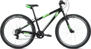 Велосипед Forward Toronto 26 1.2 2021 (черный/зеленый) icon