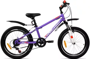 Детский велосипед Forward Unit 20 2.0 2022 (фиолетовый/белый) фото