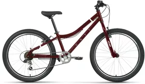 Велосипед Forward Unit 24 1.0 2023 RB3R46158DRDXWH (темно-красный/белый) фото
