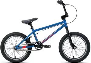 Детский велосипед Forward Zigzag 16 2021 (синий/оранжевый) фото