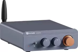 Усилитель мощности Fosi Audio BT20A Pro (48V/5A, синий) фото