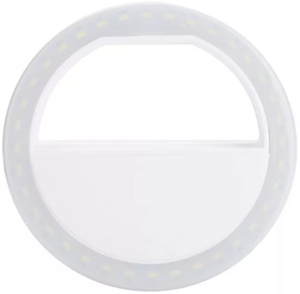 Осветитель Fotokvant LED-8B RING White фото