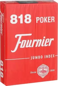 Игральные карты Fournier 818 F21643-r (красный) фото