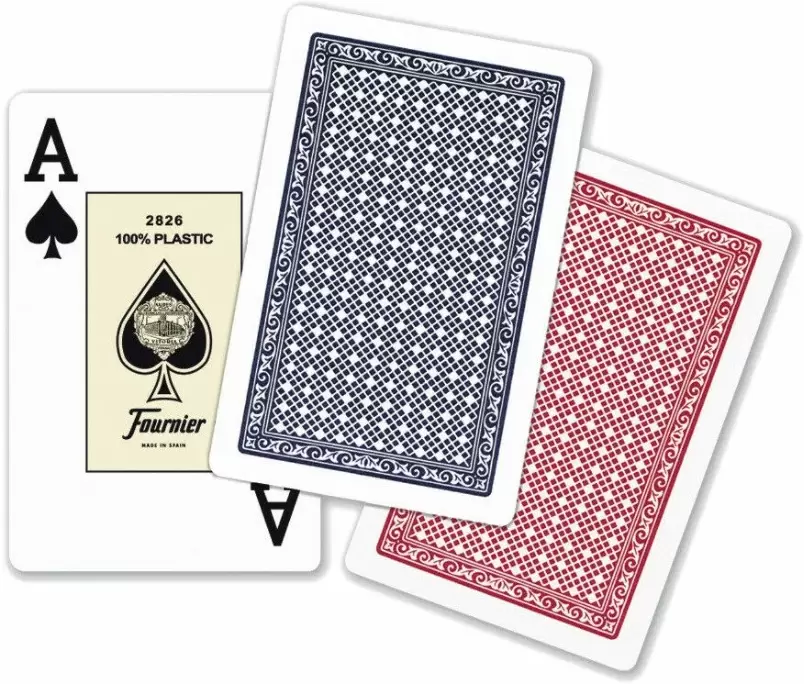 Игральные карты Fournier №2826 2 Jumbo Index Bridge Twin 10016252 фото