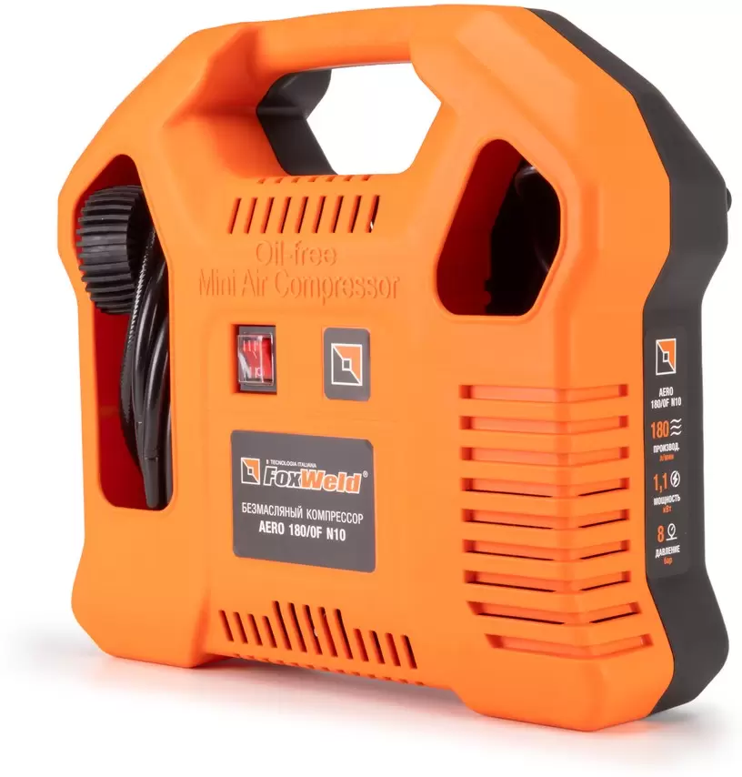 Компрессор FoxWeld Aero 180/0F N10 фото