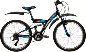 Велосипед Foxx Attack 24 2022 (черный) фото