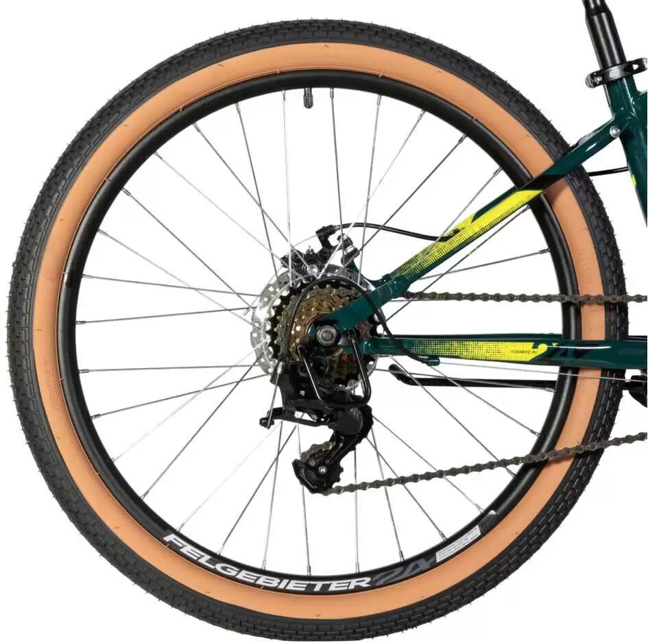 Велосипед Foxx Aztec JR 24 24SHD.AZTEC.12GN5 (зеленый) фото