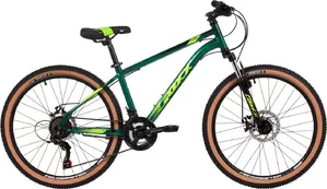 Велосипед Foxx Caiman 24 р.14 2024 (зеленый) фото