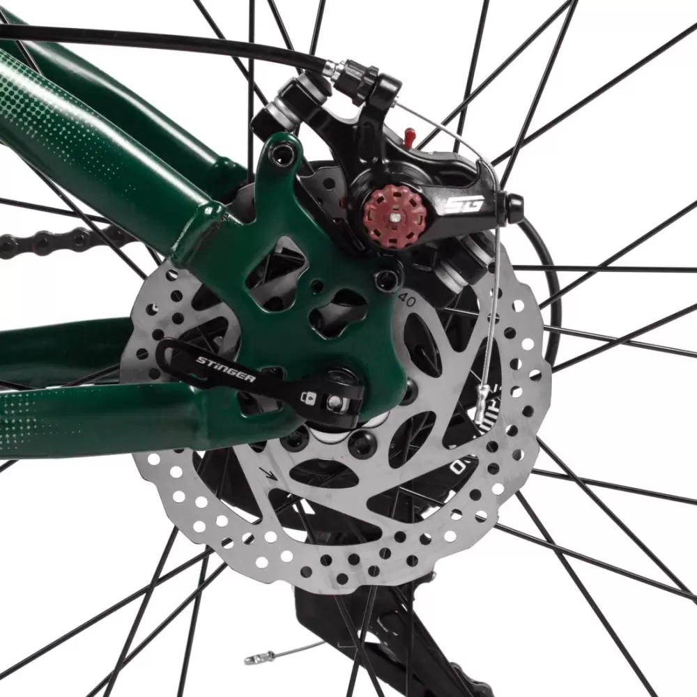 Велосипед Foxx Caiman 26 р.14 2025 26SHD.CAIMAN.14GN5 (зеленый) фото