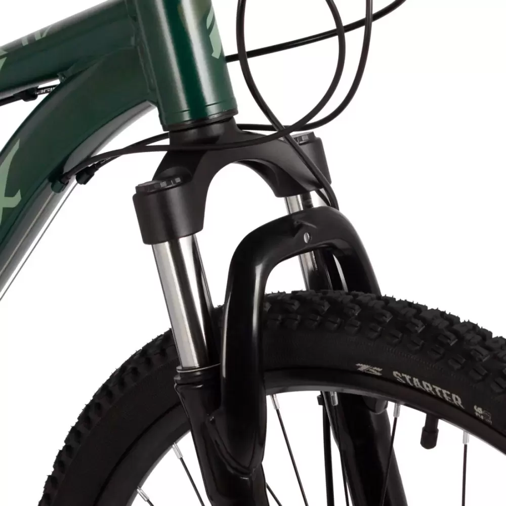 Велосипед Foxx Caiman 27.5 р.16 2025 27SHD.CAIMAN.16GN5 (зеленый) фото