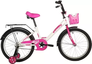 Детский велосипед Foxx Simple 20 2021 (белый) фото