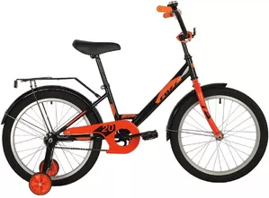 Детский велосипед Foxx Simple 20 2021 (черный) фото