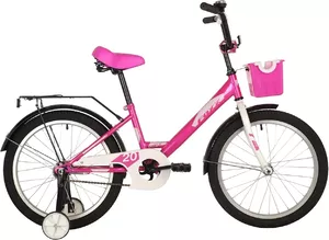 Детский велосипед Foxx Simple 20 2021 (розовый) фото