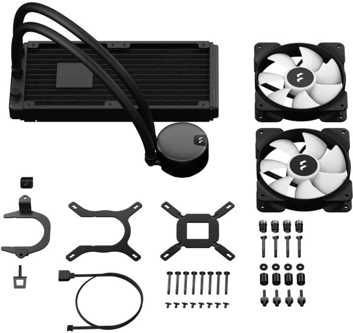 Кулер для процессора Fractal Design Lumen S24 RGB v2 FD-W-L1-S2412 фото