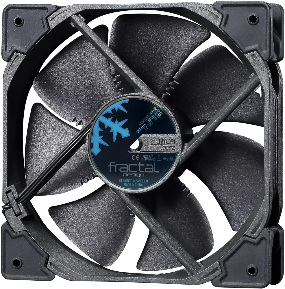 Fractal Design Venturi HP-12 PWM FD-FAN-VENT-HP12-PWM-BK