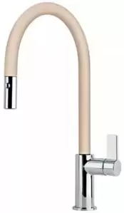 Смеситель Franke Ambient (хром/бежевый) фото