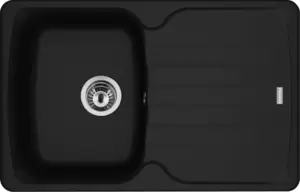 Кухонная мойка Franke Antea AZG 611-78 (матовый черный) фото