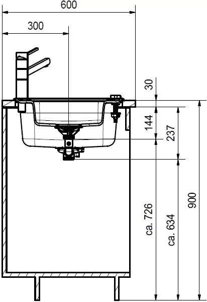 Кухонная мойка Franke Antea AZG 651 (оникс) фото