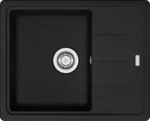 Кухонная мойка Franke Basis BFG 611-62 (матовый черный) фото