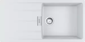 Кухонная мойка Franke Centro CNG 611-100 XL (полярный белый) фото