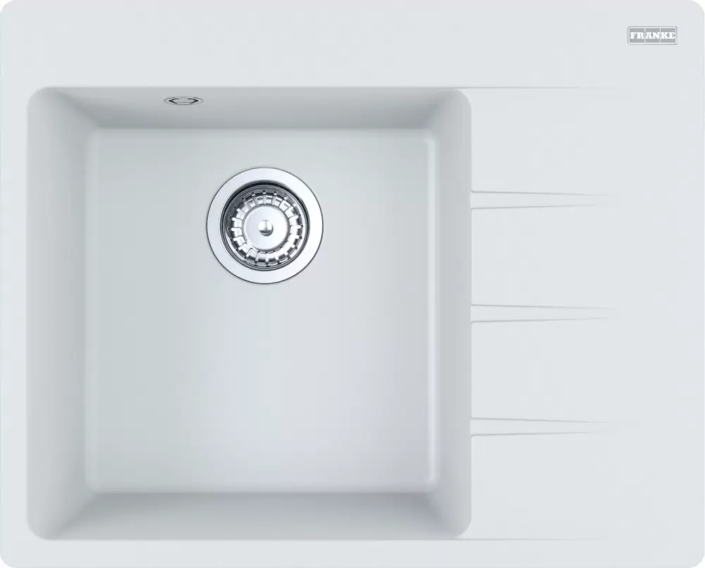 Franke Centro CNG 611-62 TL (левая, полярный белый)