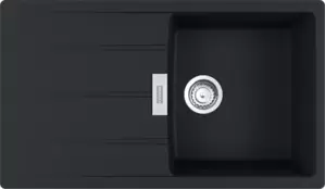 Кухонная мойка Franke Centro CNG 611-86 (матовый черный) фото