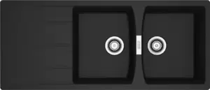 Кухонная мойка Franke Centro CNG 621-116 (матовый черный) фото