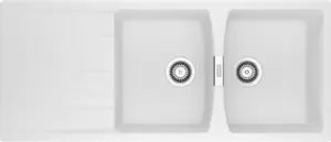 Кухонная мойка Franke Centro CNG 621-116 (полярный белый) фото