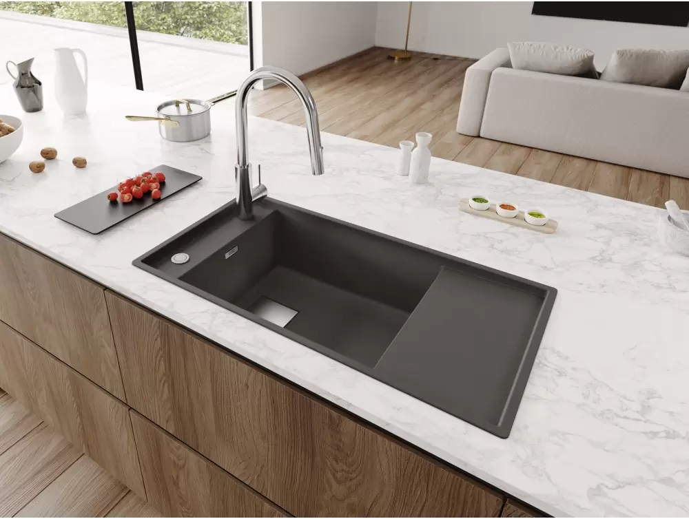 Кухонная мойка Franke Fresno FSG 611-88 (серый сланец) фото