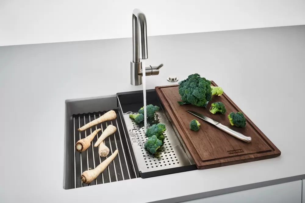 Кухонная мойка Franke Kanon KNG 110-52 (каменный серый) фото