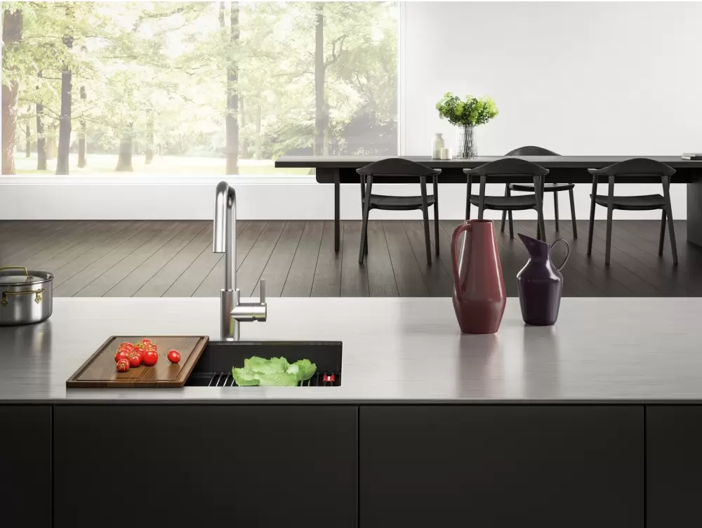 Кухонная мойка Franke Kanon KNG 110-52 (матовый черный) фото