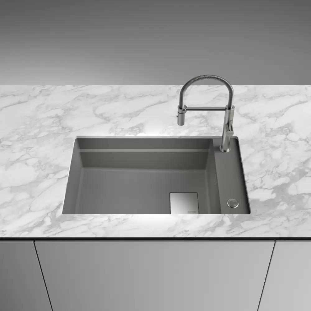 Кухонная мойка Franke Kanon KNG 110-62 (каменный серый) фото
