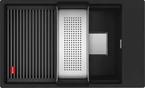 Кухонная мойка Franke Kanon KNG 110-62 (матовый черный) фото