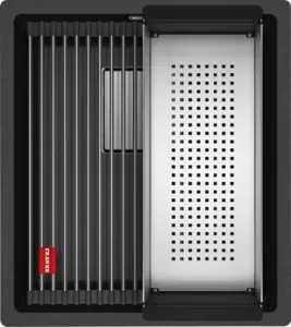 Кухонная мойка Franke Kubus 2 KNG 110-37 (оникс) фото