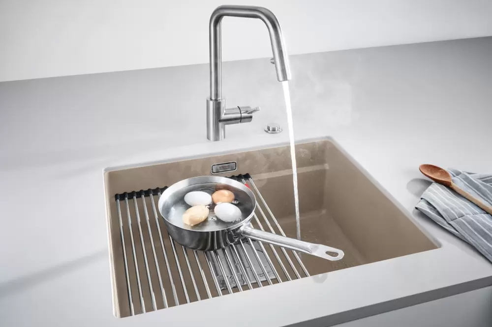 Кухонная мойка Franke Kubus 2 KNG 110-52 (миндаль) фото