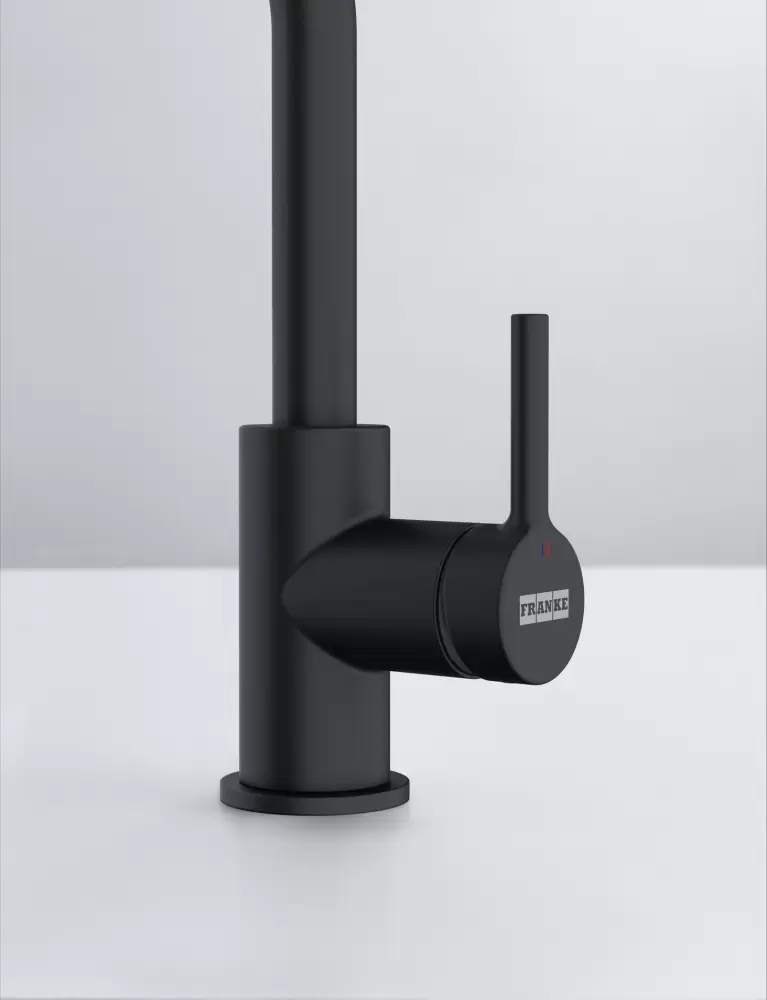 Смеситель Franke Lina L (матовый черный) фото