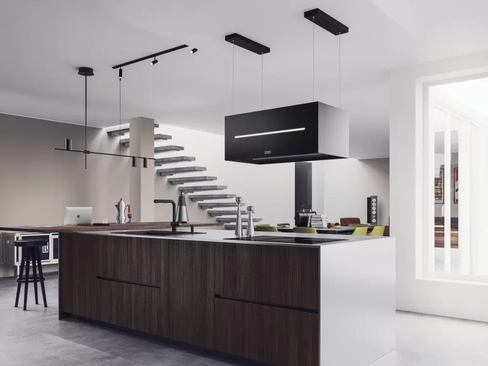 Кухонная вытяжка Franke Maris FMAS BK Extra Matt F80 KL фото