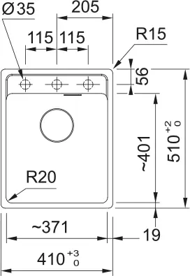 Кухонная мойка Franke Maris MRG 610-37 (кофе) фото