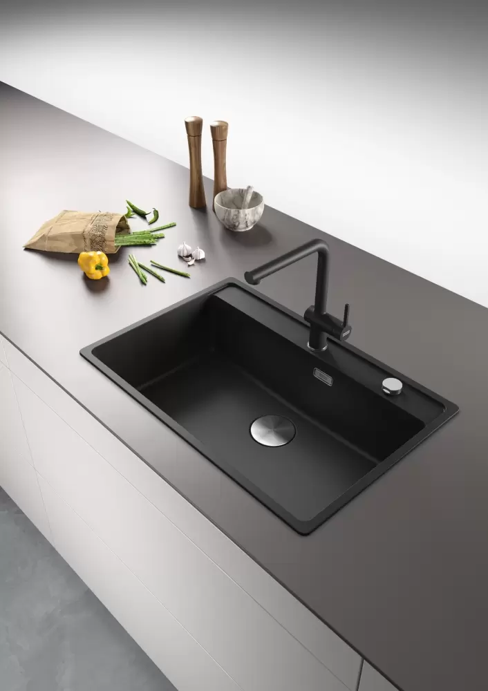 Кухонная мойка Franke Maris MRG 610-72 (матовый черный) фото