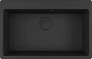 Кухонная мойка Franke Maris MRG 610-73 FTL (матовый черный, черный слив) фото