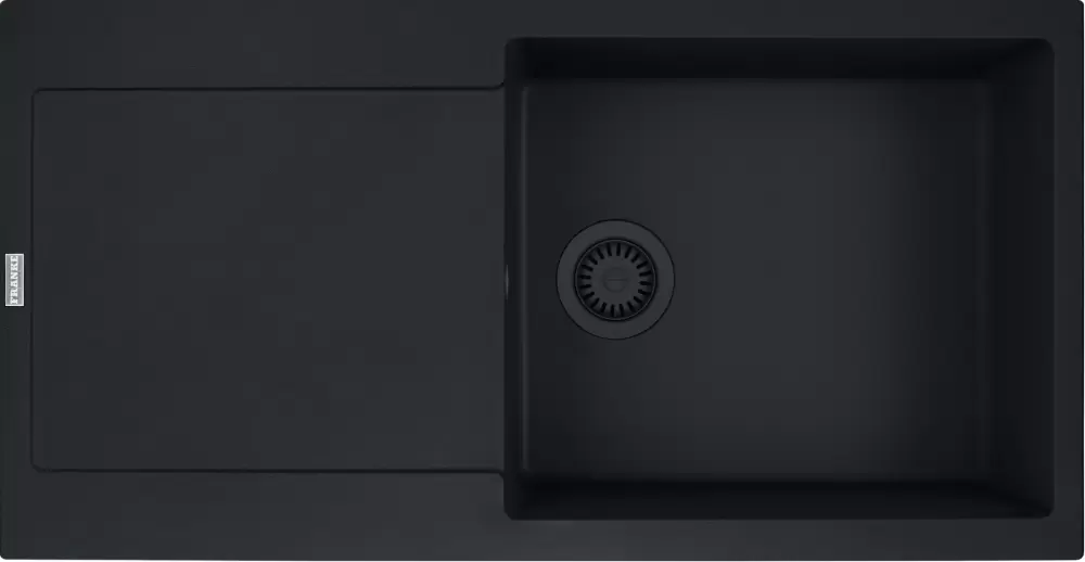 Franke Maris MRG 611-97 XL (матовый черный, черный слив)