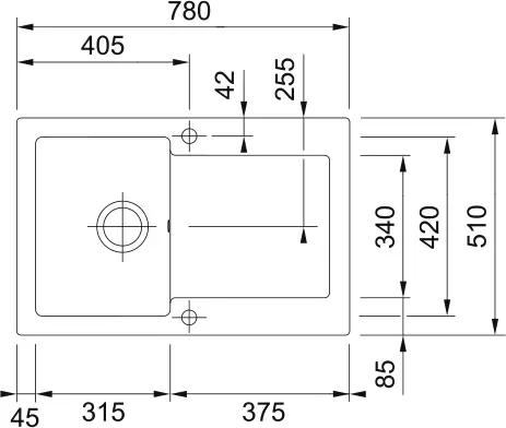 Кухонная мойка Franke Maris MRK 611-78 (полярный белый) фото